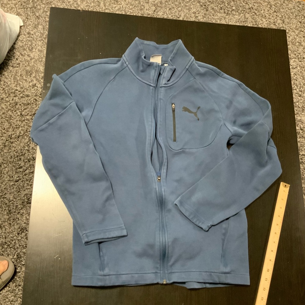 Blue Fleece Jacket size L